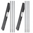 Seturi de 3 creioane promotionale argintii Antonio Miro - AP741070