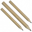 Creioane crem promotionale de mici dimensiuni din lemn cu varf ascutit - R73773