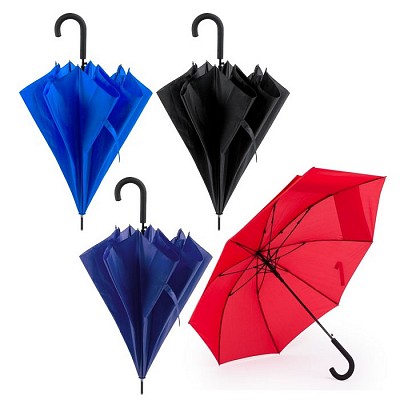 umbrele promotionale automate cu maner curb V0722