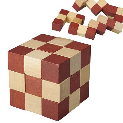 cuburi mari de puzzle cu piese din lemn R08827