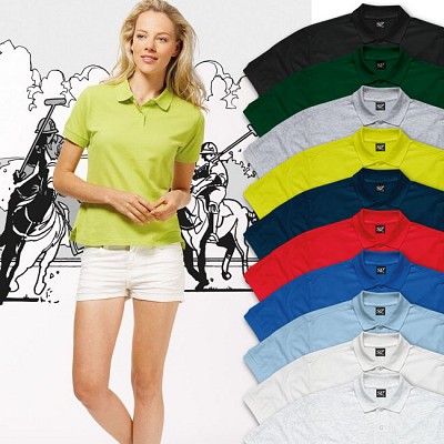 tricouri polo de dame promotionale SG50F colorate