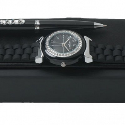 UPBM417 seturi Ungaro de cadou cu ceas si pix de lux