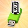 Stick USB cu capacitate de 4GB din plastic si aluminiu - 12351000 (poza 2)