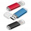 Memory stick-uri USB promotionale metalice cu capac de protectie transparent - 45184