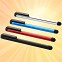 Stylus pen-uri promotionale colorate din aluminiu pentru touchscreen - 12344402