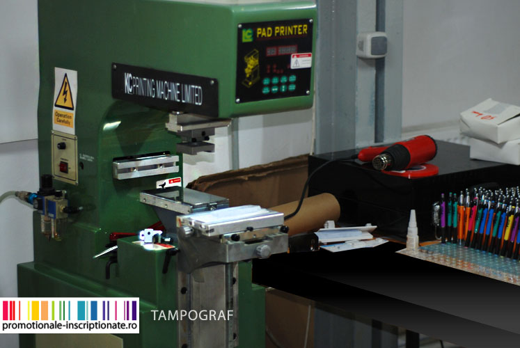 Tampografie - personalizari de obiecte si materiale promotionale