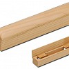 Cutii-suport promotionale din lemn pentru un pix - 13306