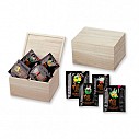 Cutii promotionale din lemn cu plicuri de ceai - 97405