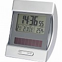 Ceasuri de birou cu baterie solara si termometru - 47774