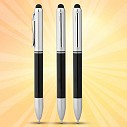Pixuri metalice promotionale cu stylus pen si doua paste de scris - 10654400