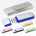 Stick-uri USB bicolore din plastic, cu capac de protectie - CM1014