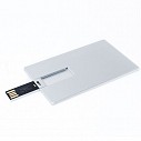 Stick-uri USB promotionale din metal cu forma de card - CM1183
