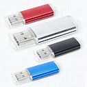 Stick-uri USB promotionale din plastic cu capac transparent pentru protectie - CM1030