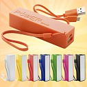 Power bank-uri promotionale din plastic cu capacitate de 2000 mAh - AP741925 Power bank-uri promotionale din plastic cu capacitate de 2000 mAh - AP741925