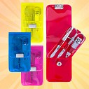 Truse promotionale de manichiura cu trei accesorii metalice - AP741780 Truse promotionale de manichiura cu trei accesorii metalice - AP741780