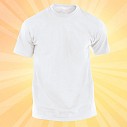 Tricouri promotionale albe din bumbac pentru adulti - AP741063