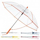 Umbrele transparente promotionale, cu accesorii colorate - 0102080