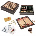 Seturi de jocuri promotionale, in cutie din lemn - 0501030