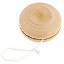 Jocuri yoyo din lemn cu snur alb - 0501044