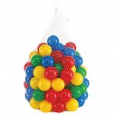Seturi de 100 mingii colorate din plastic - 0505086