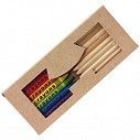 Seturi de 19 creioane promotionale colorate in cutie din carton - 0504097