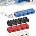 Port hub-uri din plastic cu 4 porturi USB 2.0 - Legolas 45194
