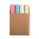 Set de 4 crete colorate in cutie din carton - MO8929