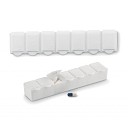 Cutie din plastic cu 7 compartimente pentru pastile - MO8981