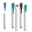 Pixuri metalice promotionale cu touch-pen si stick USB de 4GB - P300141