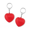 Brelocuri promotionale antistres cu forma de inima si inel pentru chei - MO9210