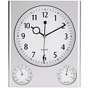 Ceasuri promotionale metalice de perete cu termometru si higrometru - 0401517