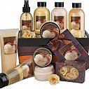 Seturi promotionale de baie din zece lotiuni cu aroma de vanilie - 77576