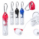 Casti promotionale audio in cutie cu capac colorat si carabina metalica- AP781686 Casti promotionale audio in cutie cu capac colorat si carabina metalica- AP781686