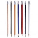 Creioane promotionale din lemn cu radiera - 13813