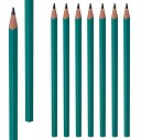 Creioane promotionale din plastic reciclat cu design clasic - 16815