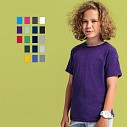 Tricouri promotionale de baieti din bumbac cu maneci scurte si guler rotund - F11301
