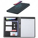 Mape promotionale A4 de conferinta cu incarcator wireless si suport de tableta - AP721423 Mape promotionale A4 de conferinta cu incarcator wireless si suport de tableta - AP721423