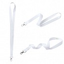 Lanyard-uri promotionale din PET reciclat cu carabine metalice si design clasic - AP721493 Lanyard-uri promotionale din PET reciclat cu carabine metalice si design clasic - AP721493