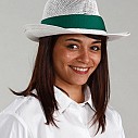 Palarii promotionale unisex, confectionate din hartie si poliester - Equateur Panama Hat SPANEU