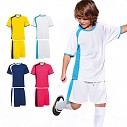 Echipamente sport pentru copii, bicolore, pantaloni si tricou - Corner 0434C