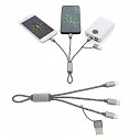 Cabluri de incarcare USB metalice, cu micro USB si USB tip C - P302432