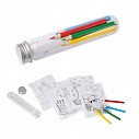 Seturi de colorat pentru copii cu creioane si pagini de colorat promotionale - 0504115