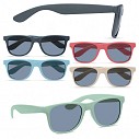 Ochelari de soare colorati promotionali cu lentile negre cu protectie UV 400 - MO9700