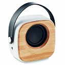 Boxe audio promotionale wireless realizate din lemn de bambus - MO9806