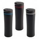 Cani termoizolante promotionale din otel inoxidabil cu capac si capacitate de 400 ml - R08337 Cani termoizolante promotionale din otel inoxidabil cu capac si capacitate de 400 ml - R08337