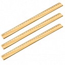 Rigle promotionale din lemn cu lungime de 30 cm - R64333