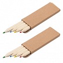 Seturi de 4 creioane colorate realizate din lemn - R73816