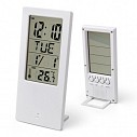 Ceasuri de birou din plastic, cu afisaj mare pentru ora, data si temperatura - 03080