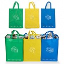 Seturi de 3 sacose promotionale pentru reciclare - 20227