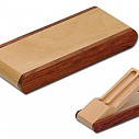 Cutii-suport din lemn pentru doua instrumente de scris - Kamala 13308